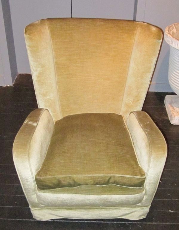 Pair of Mid Century Italian Paola Buffa Arm Chairs