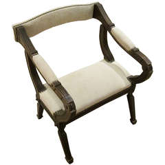 Antique 19thC French Prayer Chair