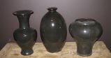 Chinese Black Vases