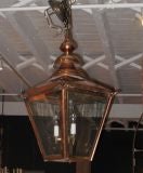 Pair English Copper Lanterns