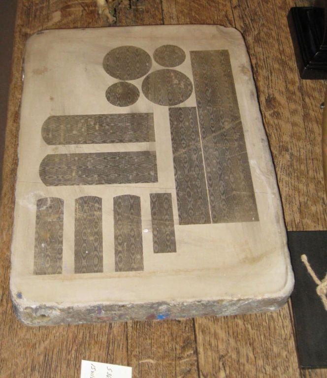 19thc French Stone Printing Blocks 3