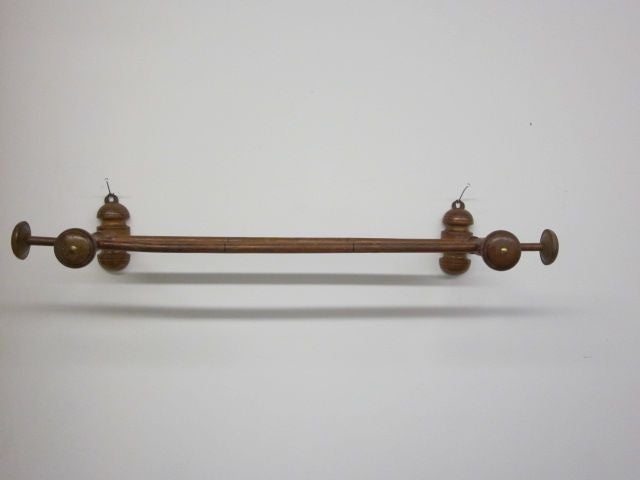 Faux Bamboo Hat Rack