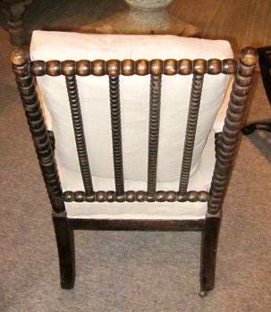 19thc English Bobbin Chair 2