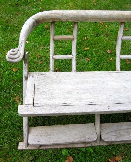 Chinese Garden Bench 1