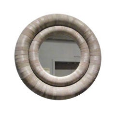 Paper Slice Grey Decorative Wall Mirror, Belgium, Contemporary 6