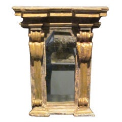 Antique  Italian Gold Guild Mirror