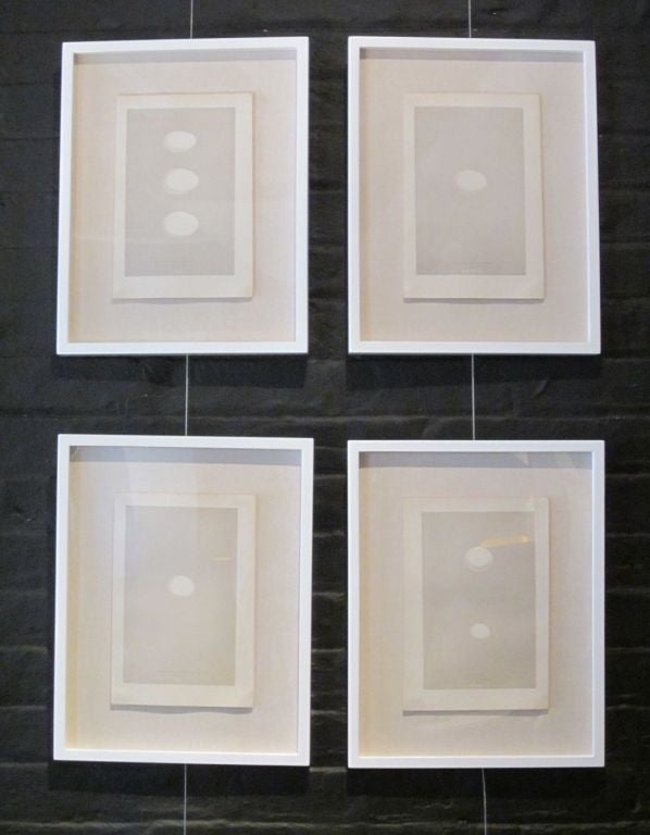 Set of Four Vintage Egg Prints