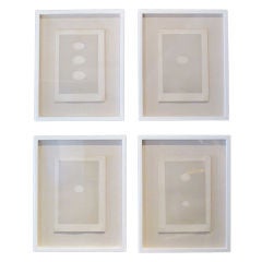 Set of Four Antique Egg Prints