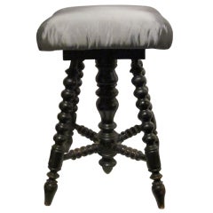 19thc French Napoleon III Foot Stool