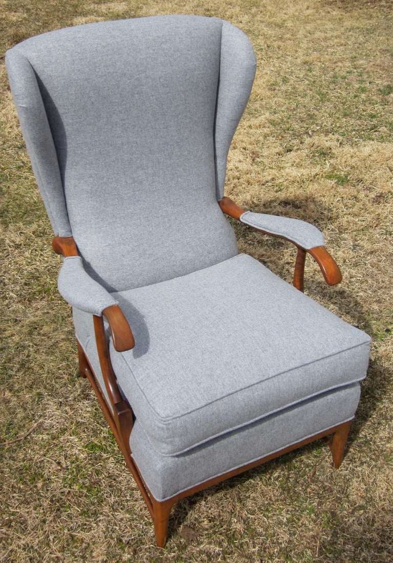 Pair Of Mid Century Italian Arm Chairs