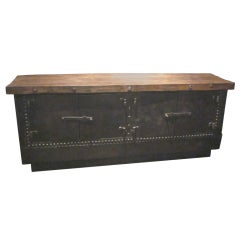 French Industrial Credenza
