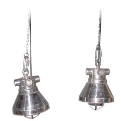 Russian Submarine Pendant Lights