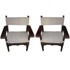 18th c. French Pair Side Chairs