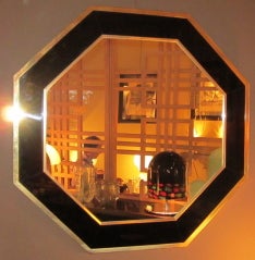1970
s French Octagonal Mirror