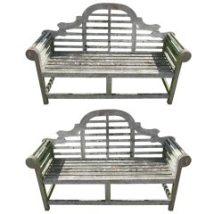 Pair of Garden Benches