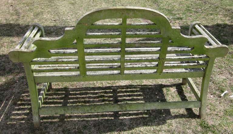 Teak Pair of Garden Benches