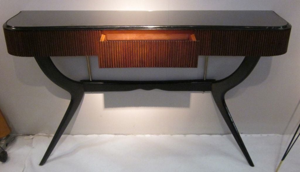 1940's Italian Console Table In Excellent Condition In New York, NY