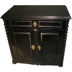 19thC French Napoleon III Small Cabinet