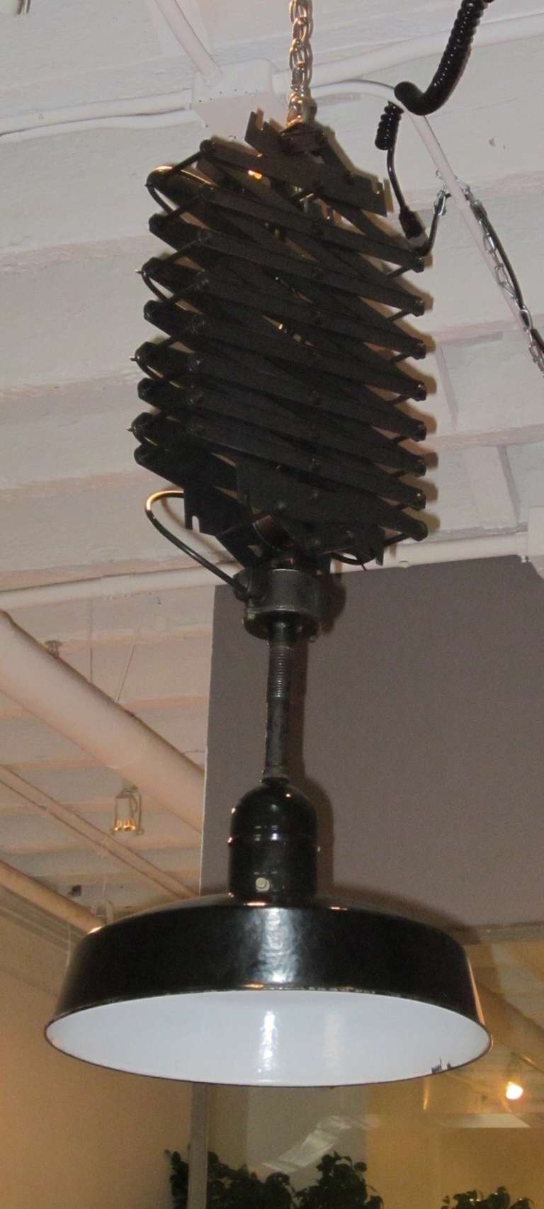 Pair Of Industrial Extending Lights