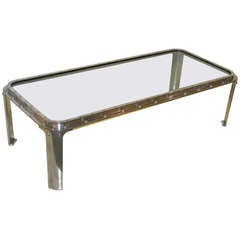 French Port Window Coffee Table