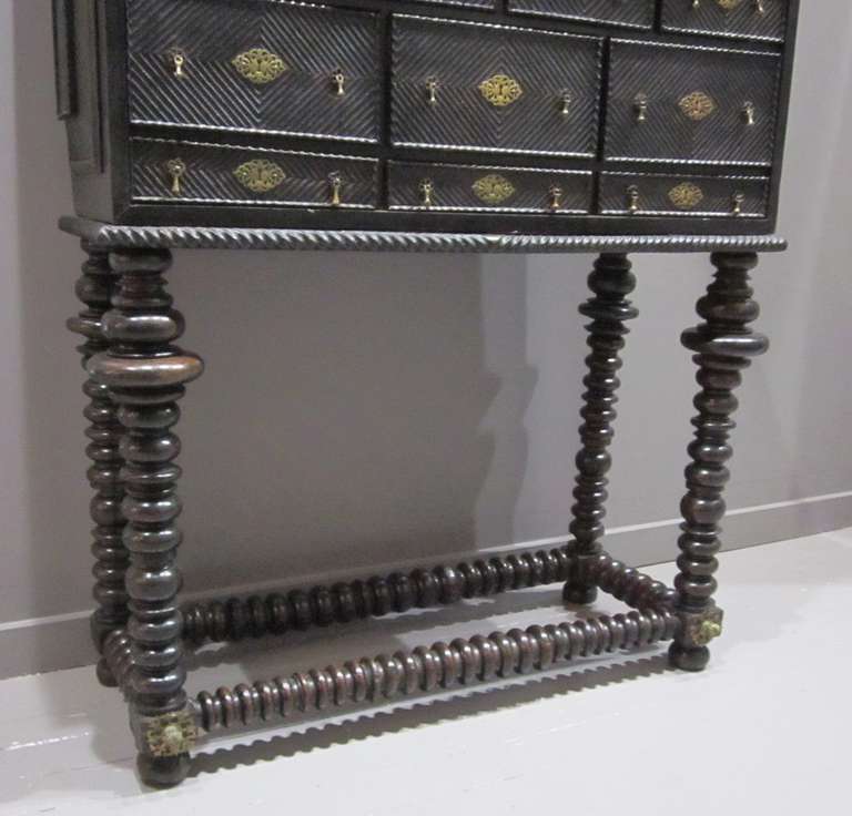 Circa 1750 Portuguese Campaign Cabinet 3