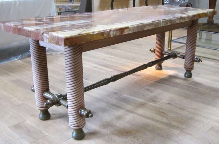 Italian 1040's Marble Table/Desk 2