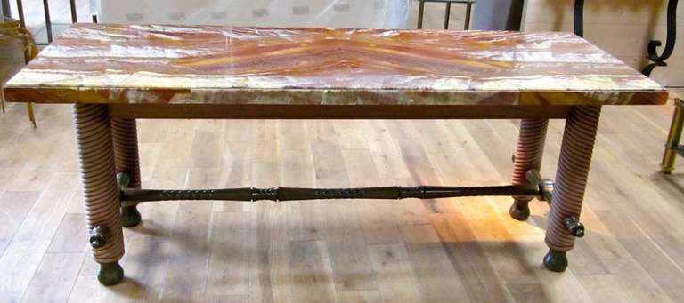 Italian 1040's Marble Table/Desk 5