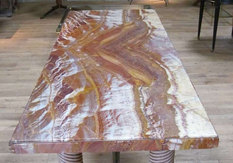 Italian 1040's Marble Table/Desk 6