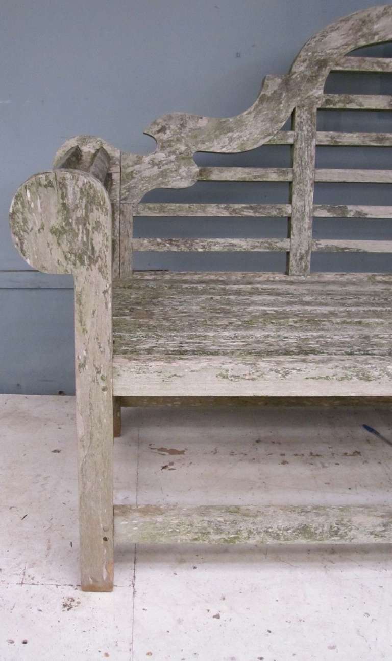 20th Century Lutyens Garden Bench, England, 1920s
