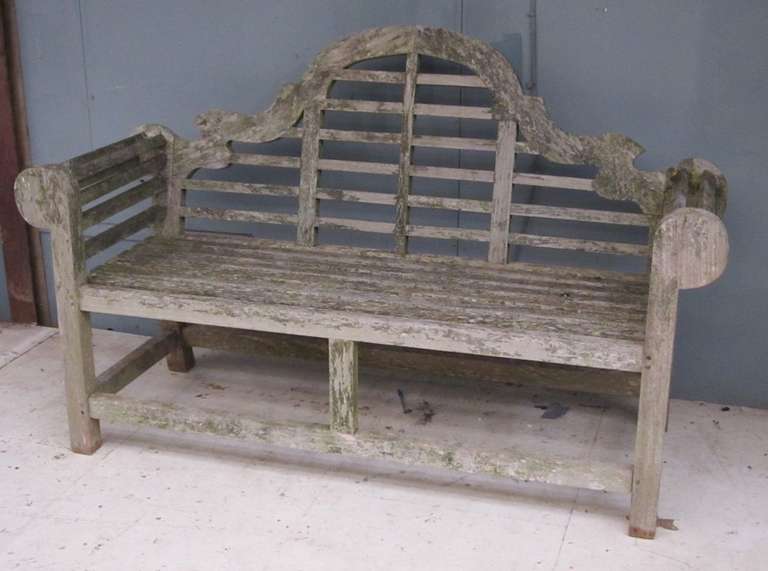 Lutyens Garden Bench, England, 1920s 1