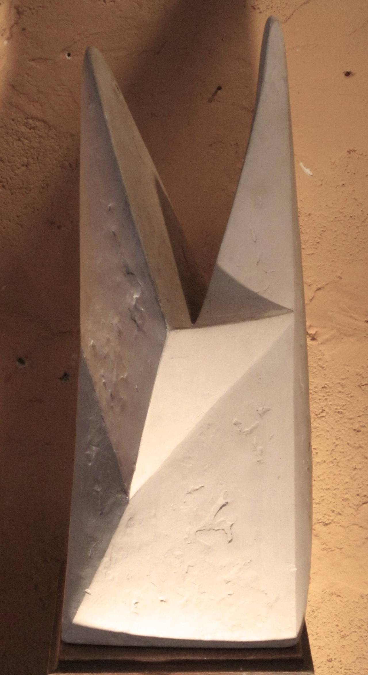 Abstract White Sculpture, France, Contemporary