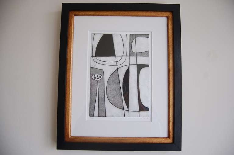 Contemporary Etchings by English Artist Oliver Gaiger