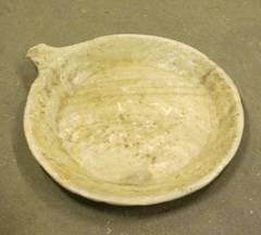 19th Century Large Marble Tray With Handle, India