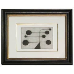 English Artist Oliver Gaiger Etching