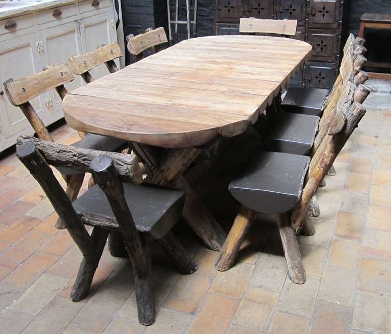 French Timber Dining Table