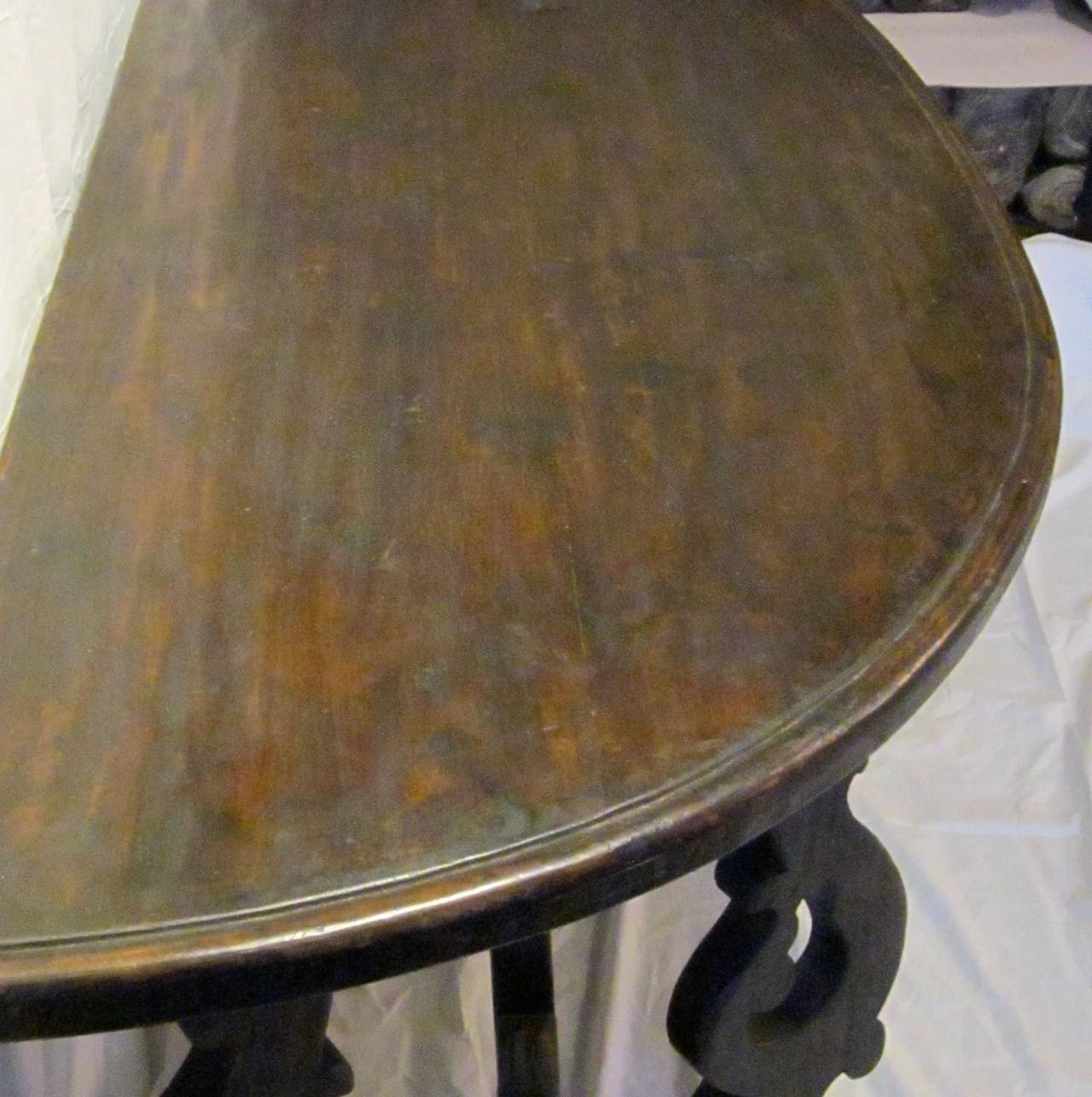 Italian Demilune/Fratino Tavolo Table, Italy, circa 18th Century