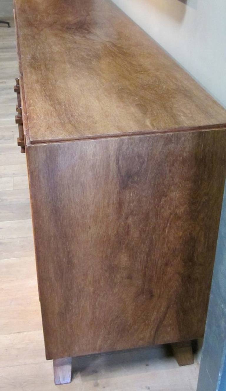 Deco Rosewood Credenza, France, 1940s In Excellent Condition In New York, NY