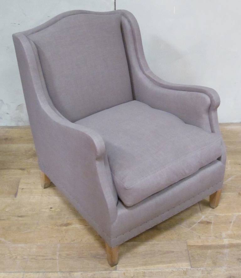 Spanish 1930s Upholstered Armchair, Spain