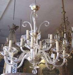 1940's Italian Murano Chandelier