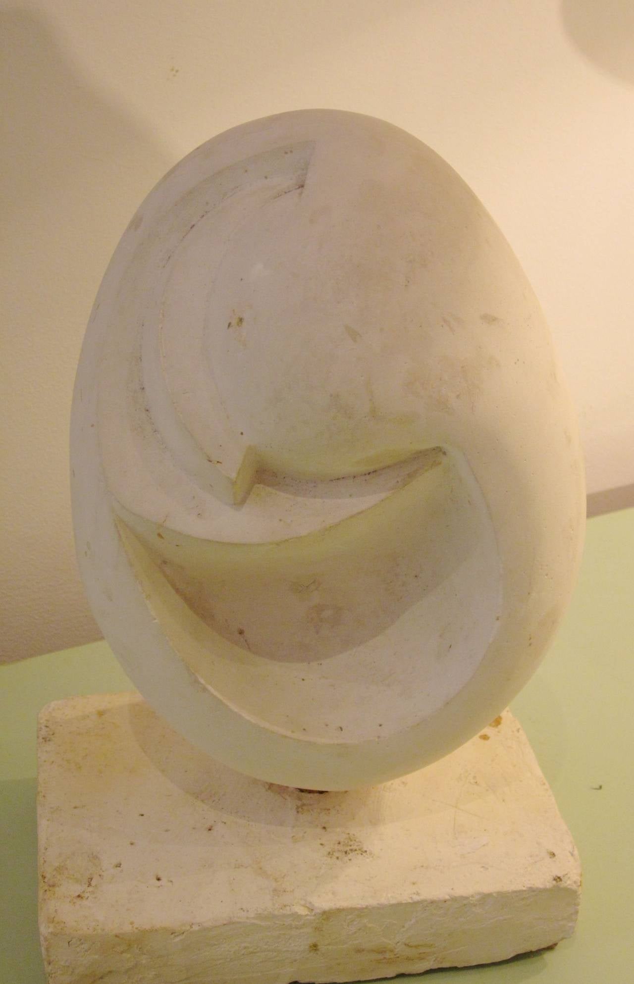 Plaster Sculpture, Belgium, 1960s