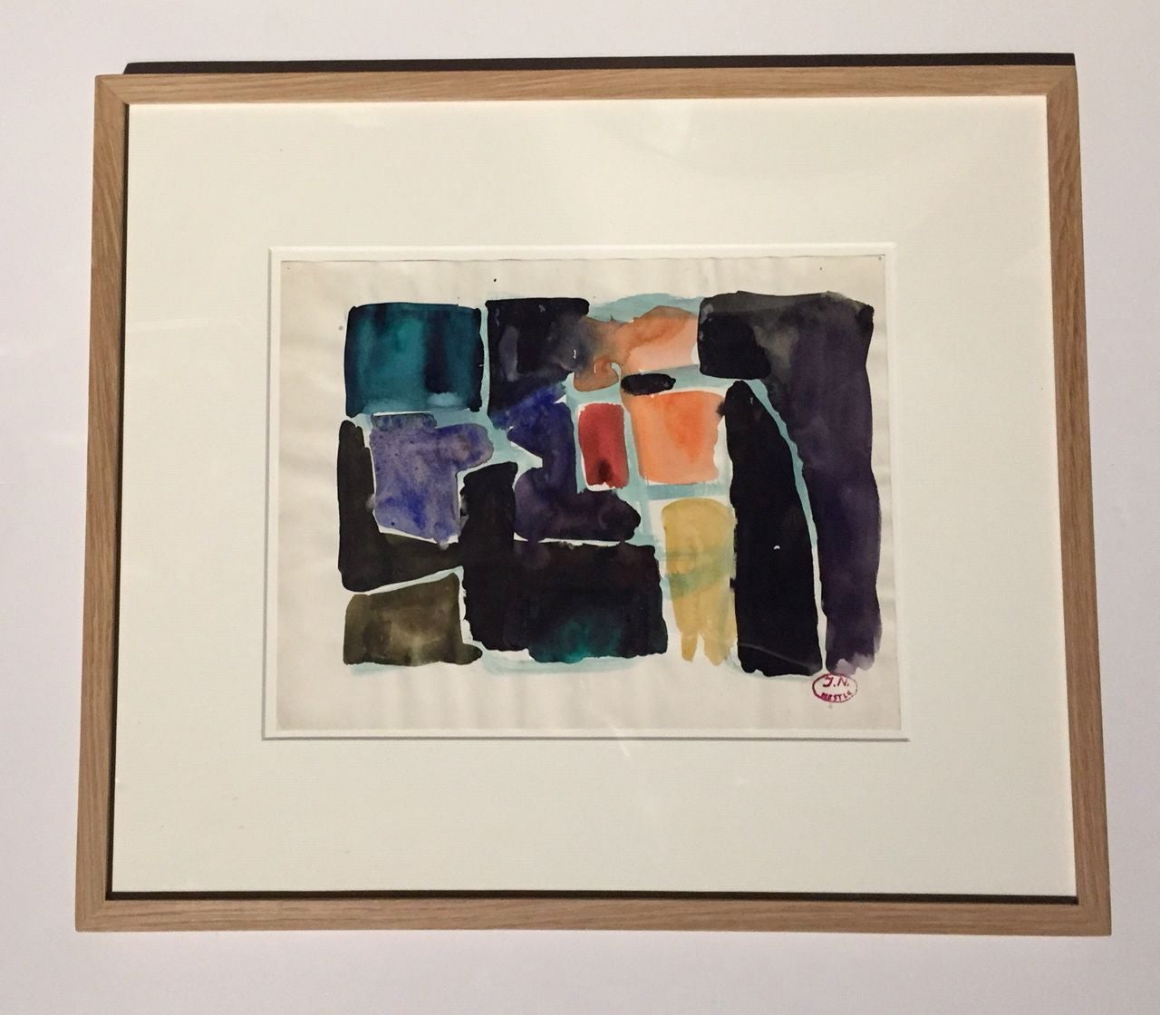 Aquarelles de Jacques Nestle, France, 20e siècle