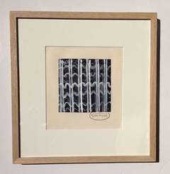 French Artist Gustave Bourgogne Gouache Painting, France, Mid-Century