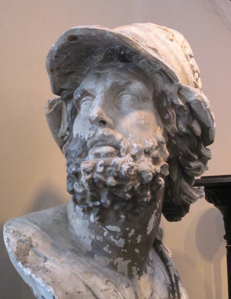 19th Century 19th c Italian Bust of Man