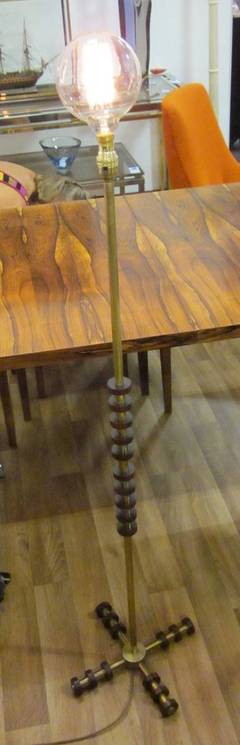 Vintage 1970's Danish Floor Lamp