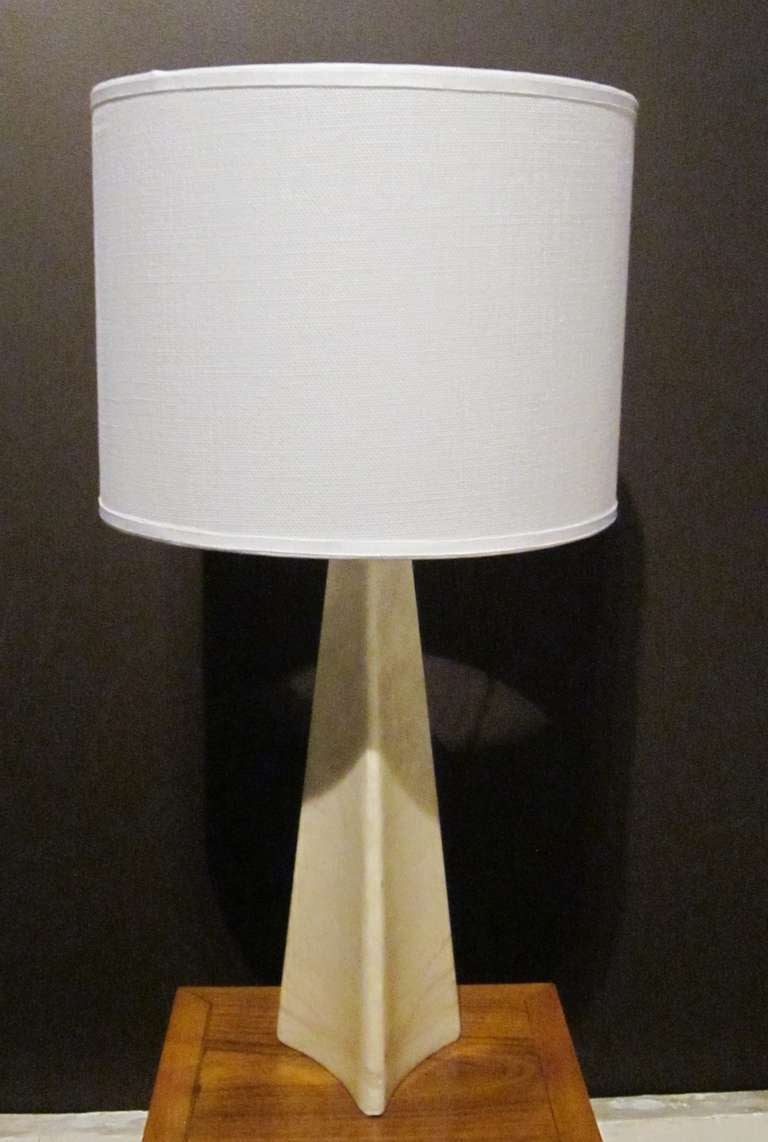 Pair of Italian Alabaster Lamps