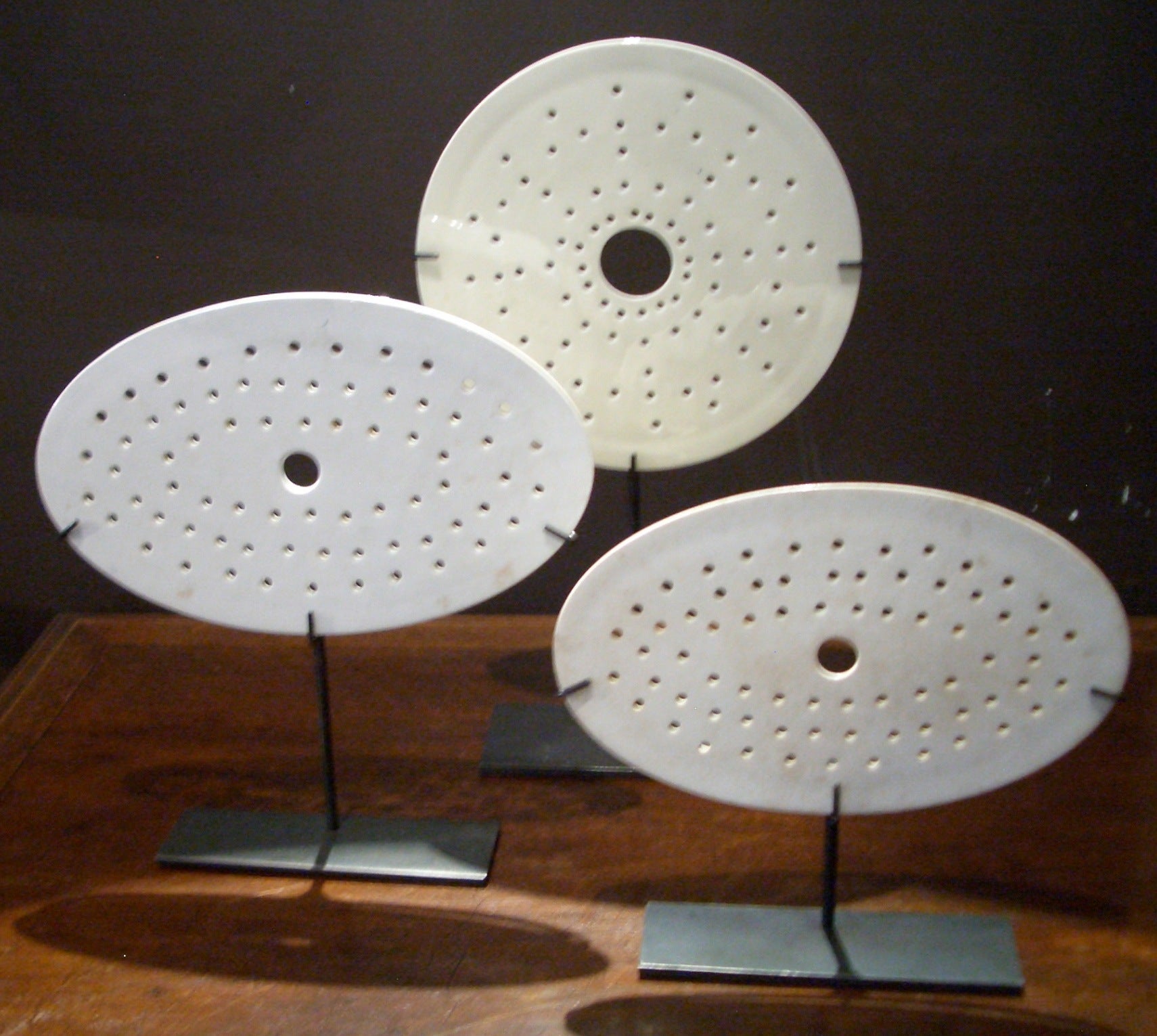 Belgian Porcelain Fish/Cheese Drains