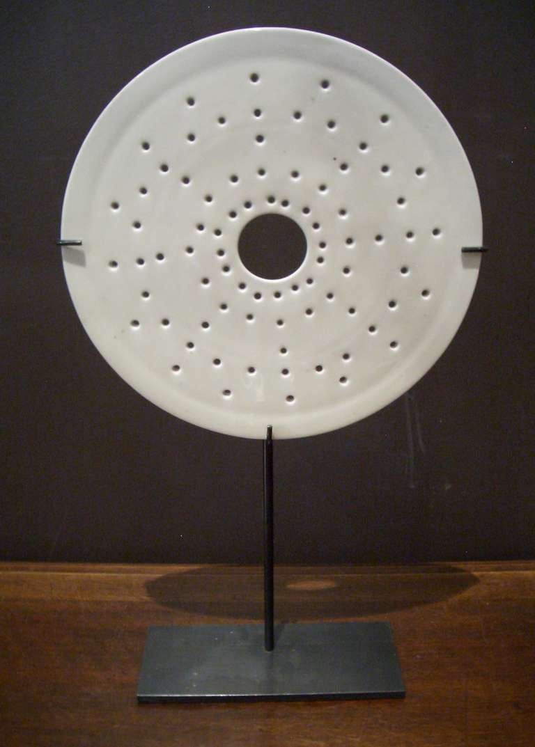 Belgian Porcelain Fish/Cheese Drains