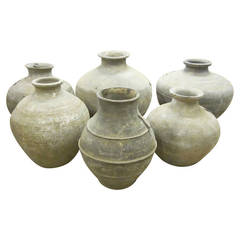 19th Century Chinese Textured Vases