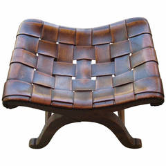 1940's Spanish Valenti Foot Stool