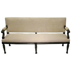 Antique French Napoleon III Bench